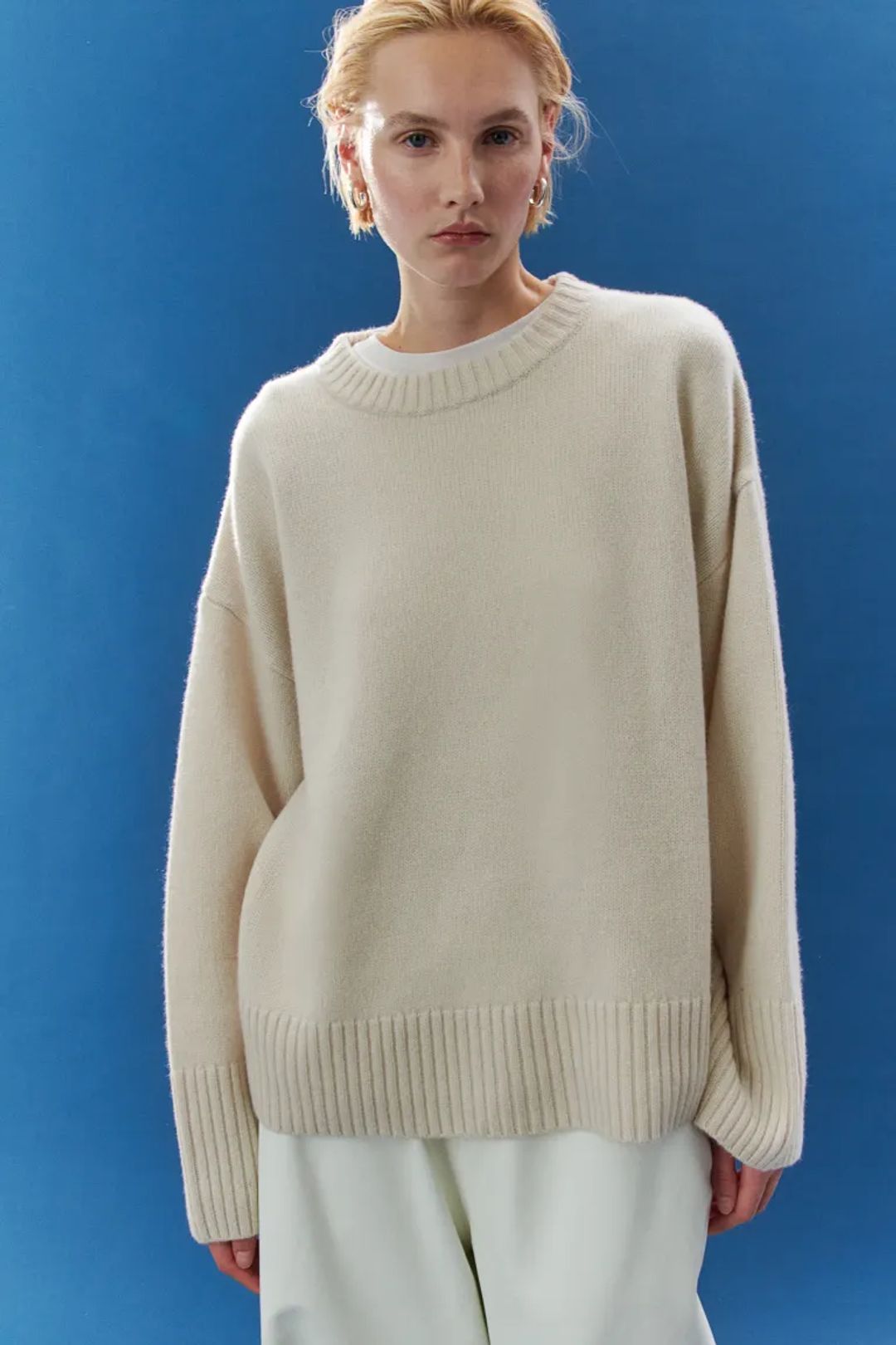 Oversized Cashmere-blend Sweater